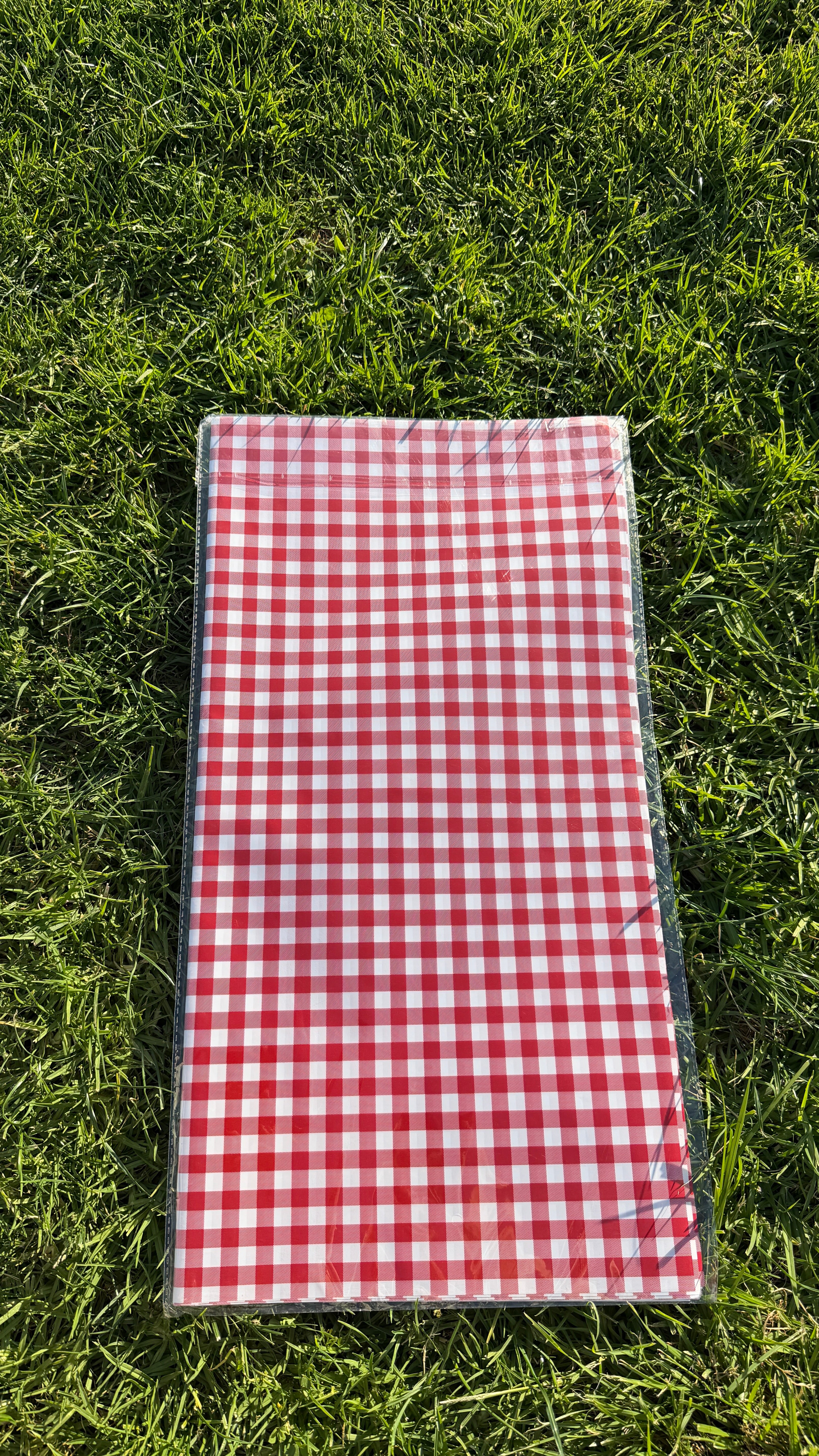 Gingham Floral Wrap