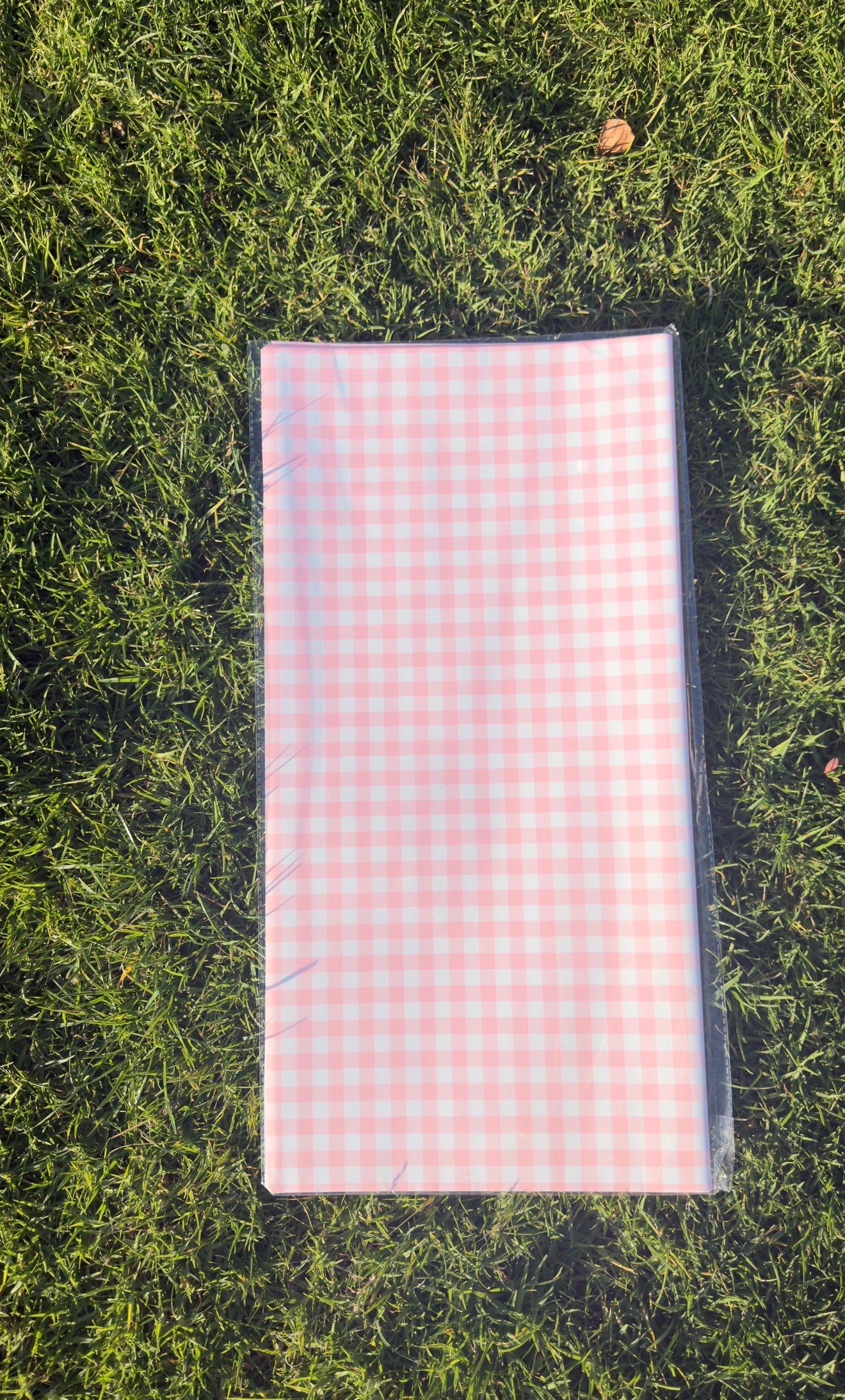 Gingham Floral Wrap