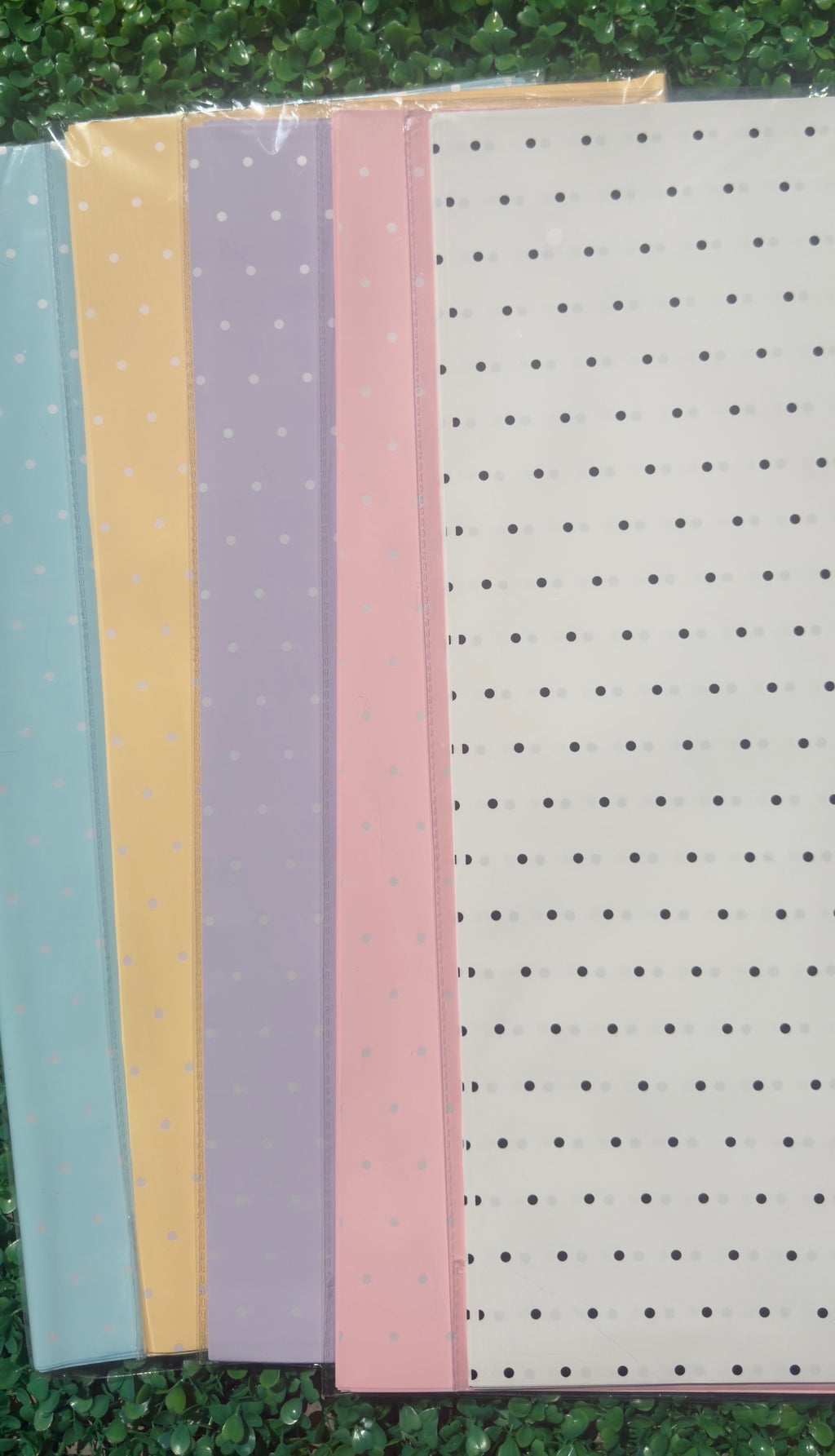 Polka dot wraps