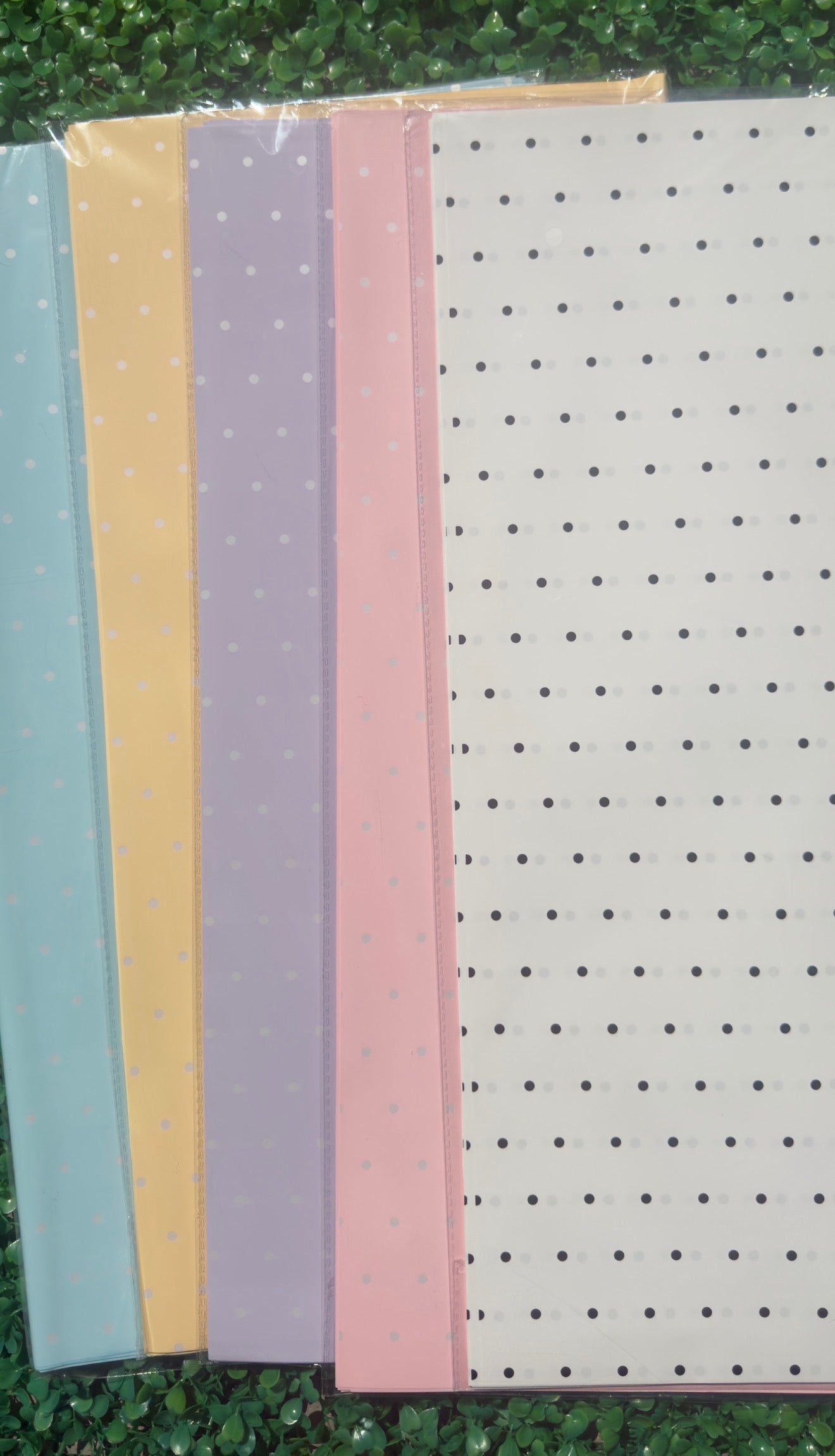 Polka dot wraps
