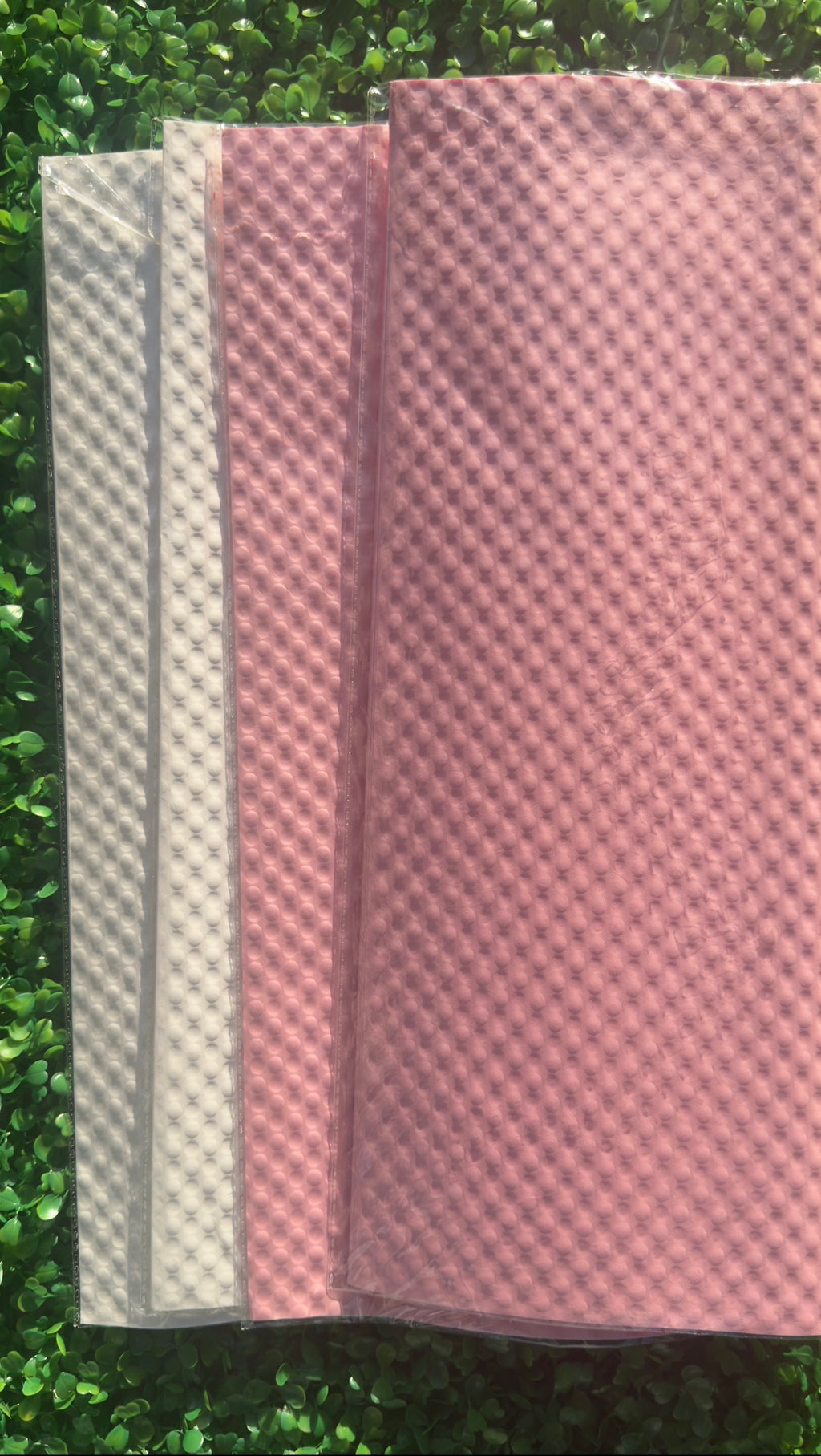 Textured floral wrap