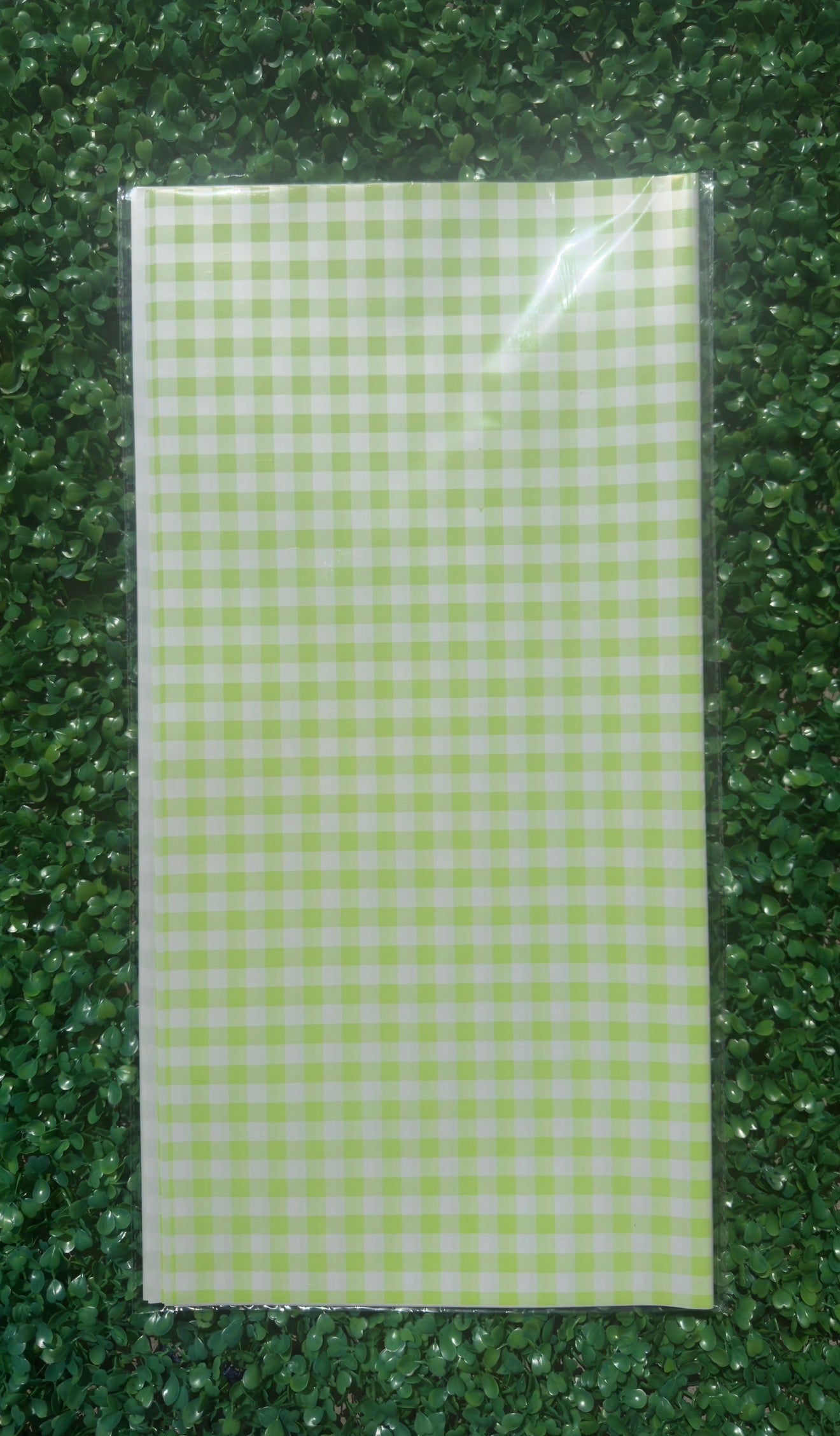 Gingham Floral Wrap