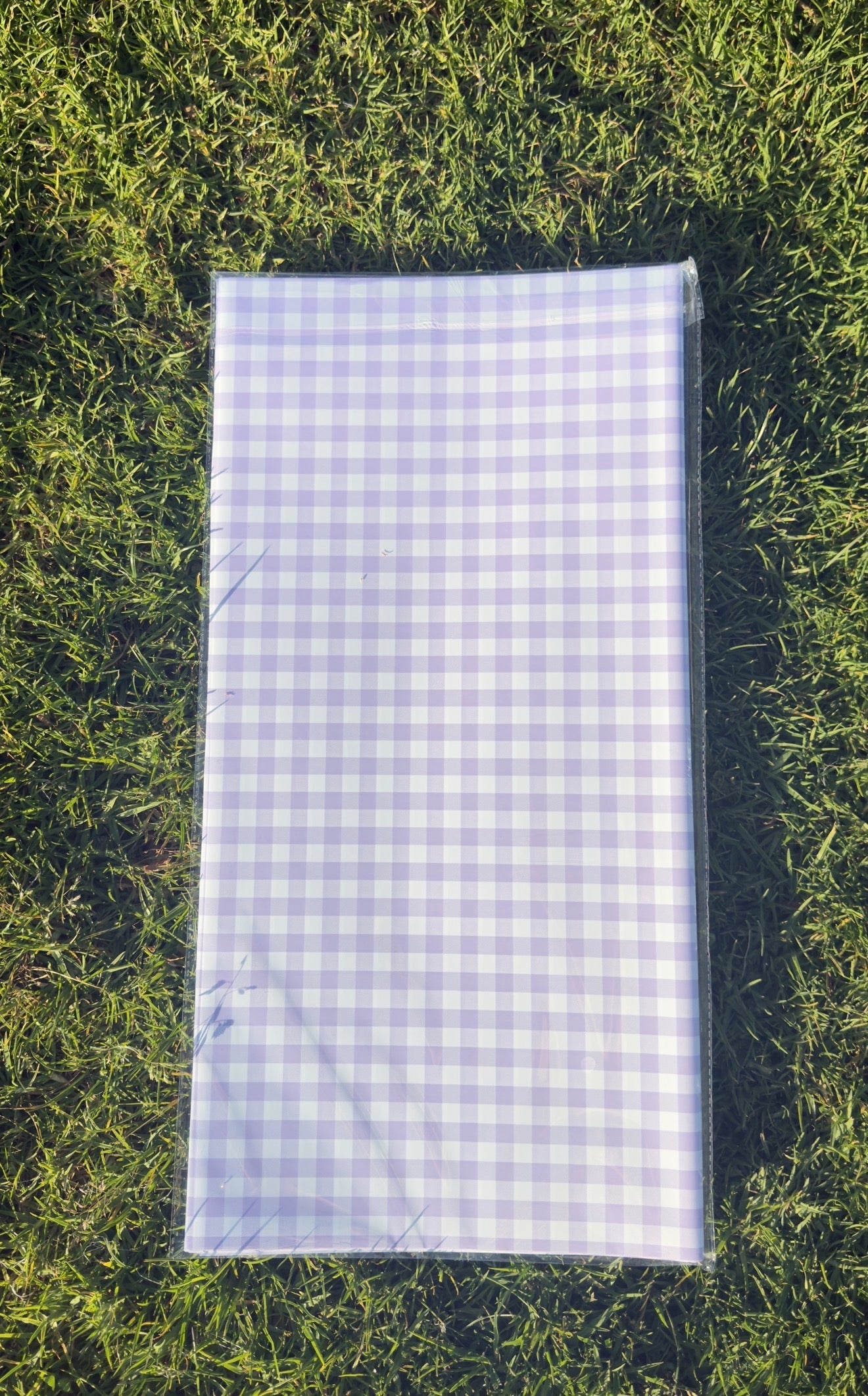 Gingham Floral Wrap